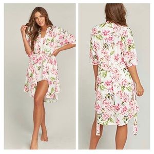 SHOW ME YOUR MUMU BRIE ROBE GARDEN OF BLOOMS